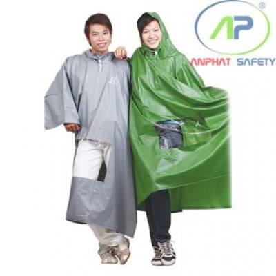 Áo mưa Poncho cổ rùa 0.17 kiếng APPS-10